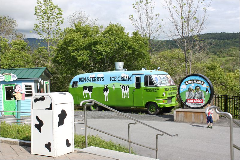 Ben & Jerry's ice cream manufacturing plant